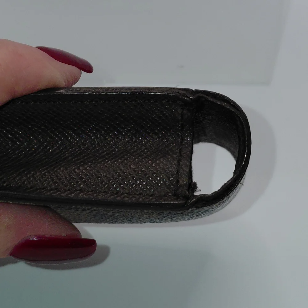 Louis Vuitton Damier Ebene Accessory Case/Pouch  Unisex EUC